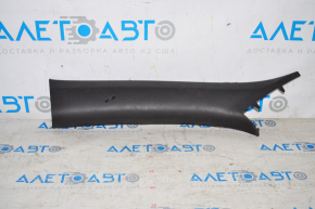 Front pillar trim left Chevrolet Camaro 16- coupe black, tear