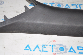 Front pillar trim left Chevrolet Camaro 16- coupe black, tear