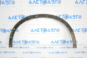 Front right fender arch trim Nissan Rogue 14-20 broken mount, dented, worn