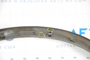 Front right fender arch trim Nissan Rogue 14-20 broken mount, dented, worn