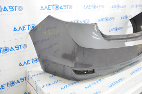 Bare rear bumper Acura ILX 13-15 pre-rest, graphite, dented, bump