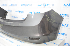 Bare rear bumper Acura ILX 13-15 pre-rest, graphite, dented, bump