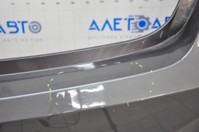 Bare rear bumper Acura ILX 13-15 pre-rest, graphite, dented, bump