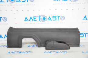 Door sill trim front left Acura ILX 13-15 black, broken fastener, worn