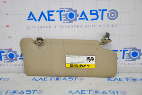 Left visor Acura ILX 13-15 beige