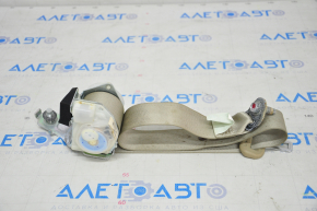 Seat belt rear left Acura ILX 13-22 beige, for dry cleaning