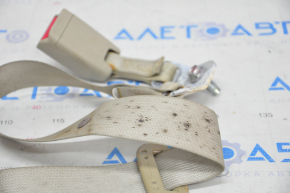 Rear center seat belt Acura ILX 13-22 beige, dry cleanable