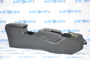 Console center armrest Nissan Rogue 14-17 black scratches