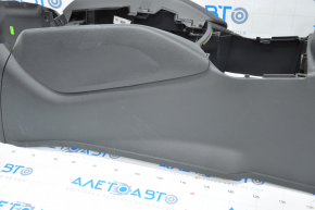 Console center armrest Nissan Rogue 14-17 black scratches