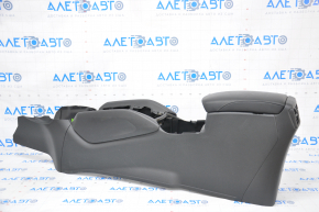 Console center armrest Nissan Rogue 14-17 black scratches