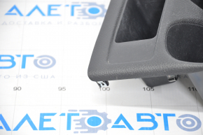Cup holder central Nissan Rogue 14-17 scratch, worn