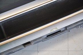 Radiator grill grill Hyundai Sonata 15-17 SE with emblem, bumps on chrome, crack on chrome