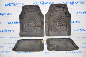 Set of interior mats Acura ILX 13-15 rubber black, not original