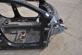 Front right quarter Chevrolet Volt 11-15 black on the body, butts, sawn off side member
