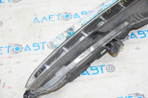 Fog light left PTF Hyundai Sonata 15-17 LED sand, scratch
