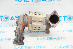 Exhaust manifold with catalytic converter Hyundai Sonata 15-19 2.4