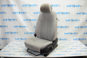 Driver's seat Hyundai Sonata 15-19 without airbag, mechanic, gray cloth, dry-cleanable