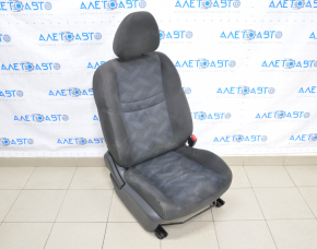 Passenger seat Nissan Rogue 14-15 without airbag, mechanical, cloth black