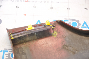 Left threshold Hyundai Sonata 15-17 SE red TR, broken fastening