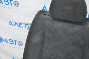 Rear row of seats 2 row Nissan Rogue 14-16 rag black wiped back
