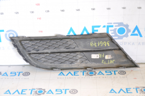 Front bumper grille side right VW Jetta 15-18 USA without fog lights, butt