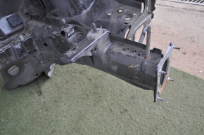 Front quarter left Ford C-max MK2 13-18 black, with central pillar