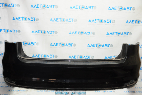Bare rear bumper VW Jetta 15-18 USA black L041,
