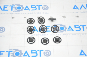 Nissan Rogue 14-20 Hood Insulation Clips Incomplete 9pcs
