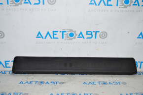 Door sill trim front left Chevrolet Camaro 16- coupe exterior, black, scratches, broken fastener