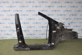 Front right quarter Ford Escape MK3 17-19 rest, black, with central pillar