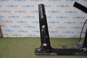 Front right quarter Ford Escape MK3 17-19 rest, black, with central pillar