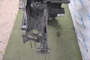 Front right quarter Ford Escape MK3 17-19 rest, black, with central pillar