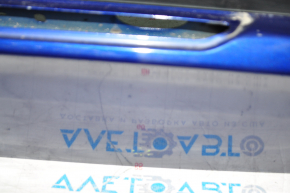 Naked tailgate with glass Ford Escape MK3 13-16 blue J4, rust on edge, butt