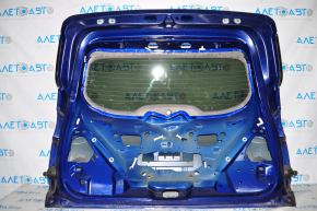 Naked tailgate with glass Ford Escape MK3 13-16 blue J4, rust on edge, butt