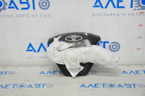 Airbag in the steering wheel driver Toyota Highlander 14-19 shot, chips melted