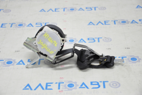 2nd row rear center seat belt, black, Toyota Highlander 14-19