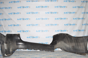 Rear bumper bare Toyota Avalon 13-18 graphite, broken, scratches, tears, crack