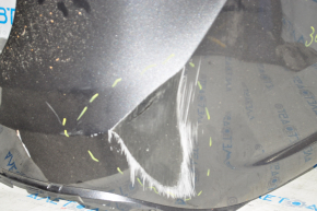 Rear bumper bare Toyota Avalon 13-18 graphite, broken, scratches, tears, crack