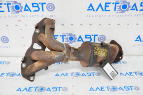 Exhaust manifold with catalytic converter Nissan Rogue 14-17 type 1