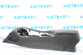 Central console armrest and cup holders Dodge Challenger 15-23 rest black, for re-upholstery