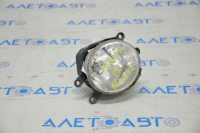 Fog lamp PTF right Toyota Highlander 14-19 crack on glass