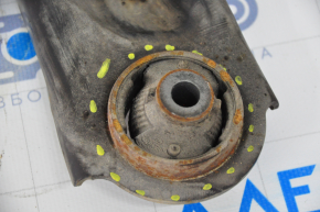 Lower front left arm Nissan Rogue 14-20 torn silent block, cracked boot