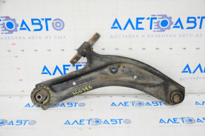 Lower front right control arm Nissan Rogue 14-20 torn silent block, cracked boot