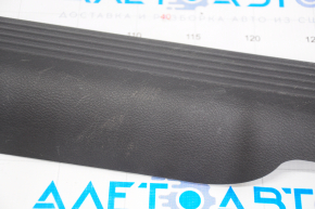 Door sill trim front right Dodge Challenger 15-23 black, scuffed