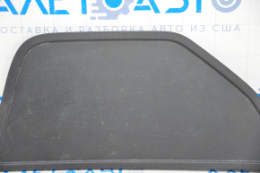 Trunk lid left Toyota Highlander 14-19 black, wiped