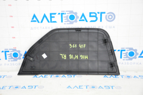 Trunk lid left Toyota Highlander 14-19 black, wiped