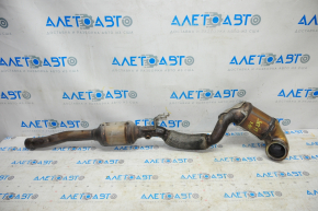 Intake pipe with catalytic converter VW Jetta 11-18 USA 1.4T