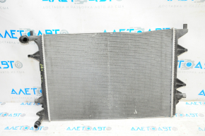 Radiator cooling water VW Jetta 16-16 USA 1.4T bent, honeycombs pressed