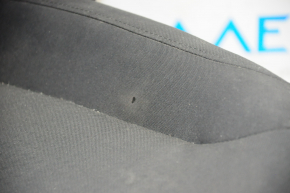 Passenger seat VW Jetta 11-16 USA without airbag, mechanical, cloth black, for dry cleaning, burnt