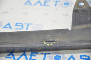 Rear bumper lip trim lower Toyota Highlander 14-19 structure, scratches, cracked crepe, dented